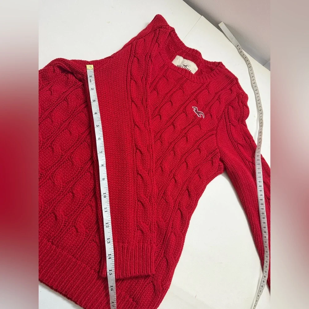 Vintage Y2K Hollister - Cable Knit Sweater - Picture 9 of 9